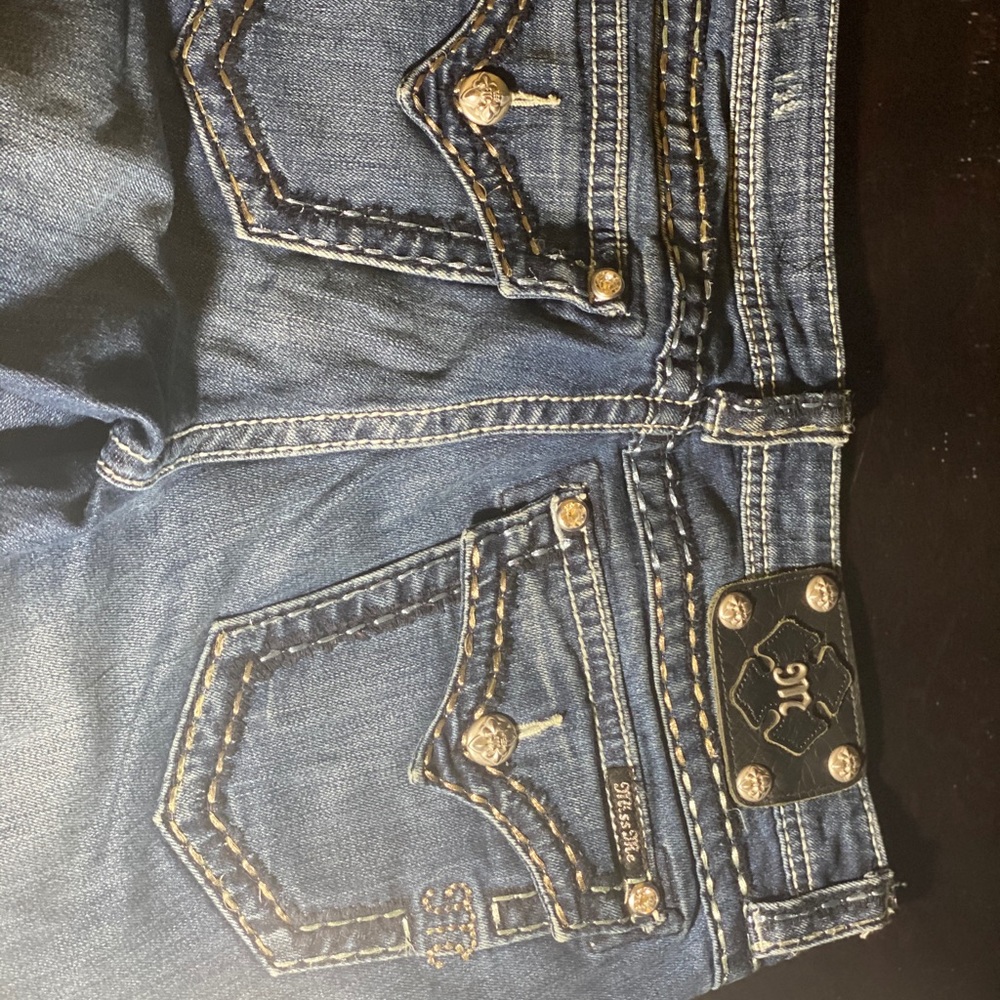 Miss Me Signature Rise Bootcut Jeans Size 29 - Picture 2 of 6